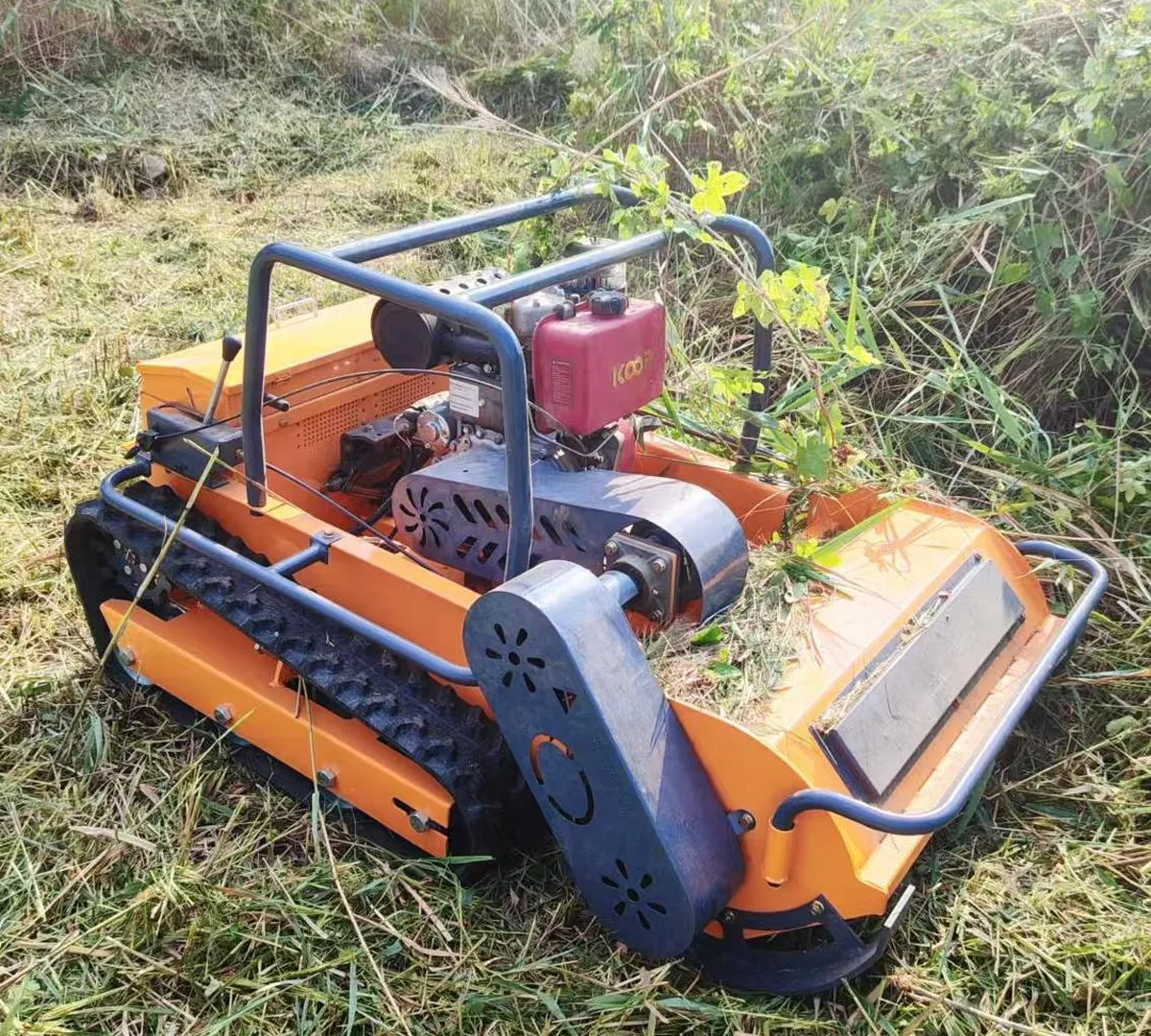 LJ1000 Remote Slope Mower - 1000 mm Electric Start